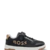 Kids’ trainers with leather trims Kids’ trainers with leather trims