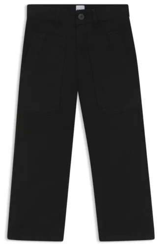 Kids’ trousers in cotton twill