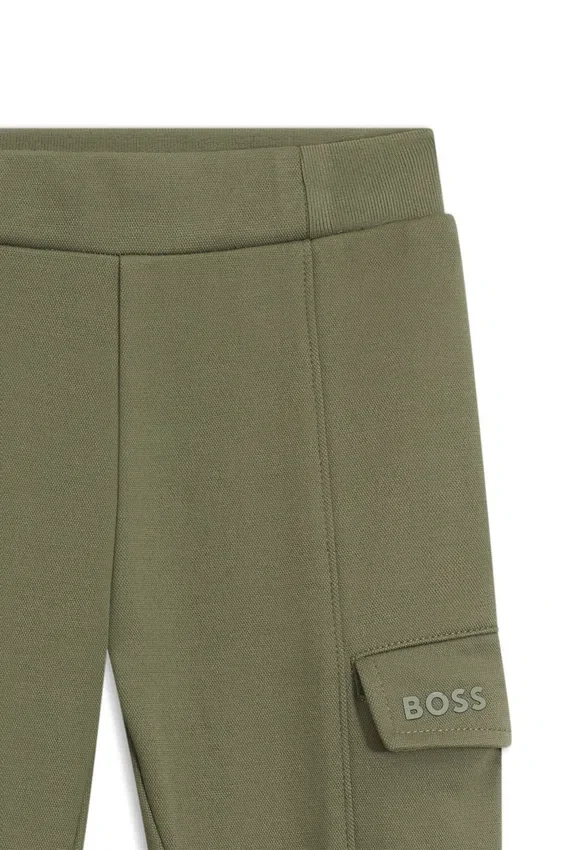 Kids’ trousers in stretch piqué Kids’ trousers in stretch piqué