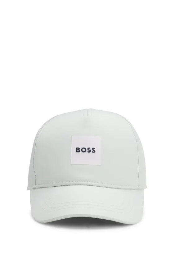 Kids’ twill cap with logo print Kids’ twill cap with logo print