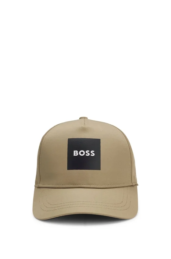 Kids’ twill cap with logo print Kids’ twill cap with logo print