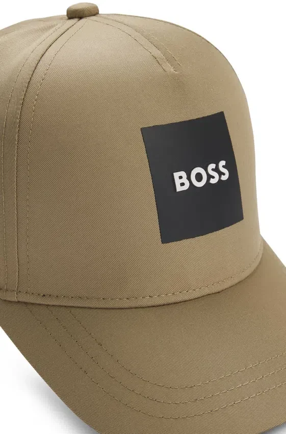 Kids’ twill cap with logo print Kids’ twill cap with logo print