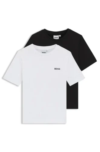 Kids’ two-pack of slim-fit cotton T-shirts