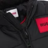 Kids’ water-repellent puffer jacket with hidden hood Kids’ water-repellent puffer jacket with hidden hood