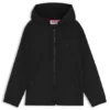 Kids’ water-repellent windbreaker jacket with logo prints Kids’ water-repellent windbreaker jacket with logo prints
