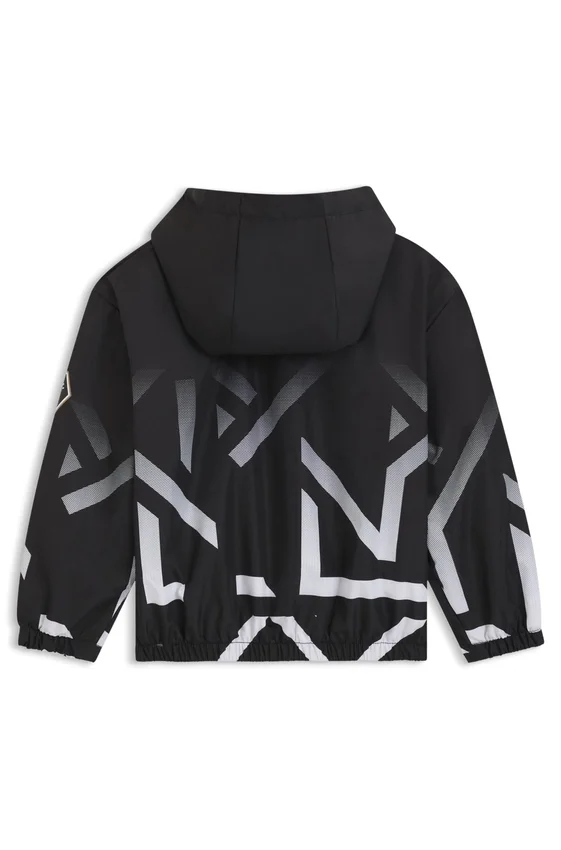 Kids’ windbreaker with degradé artwork Kids’ windbreaker with degradé artwork