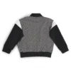 Kids’ zip-up cardigan with monogram front
