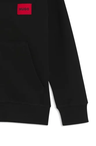 Kids’ zip-up hoodie in a cotton blend