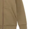 Kids’ zip-up hoodie with logo label