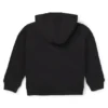 Kids’ zip-up hoodie with logo print