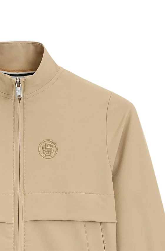 Kids’ zip-up jacket with Double B monogram Kids’ zip-up jacket with Double B monogram