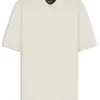 Knit polo sweater in virgin wool