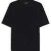Knit polo sweater in virgin wool