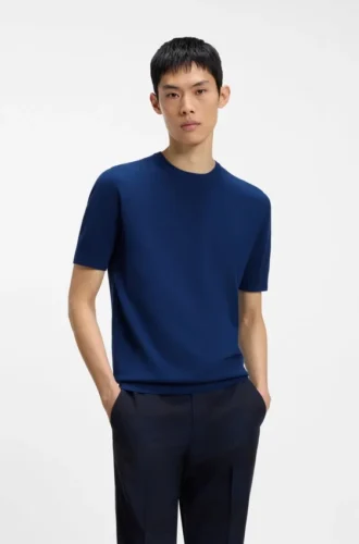 Knit sweater in a regular fit
