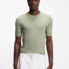 Knit sweater in a regular fit