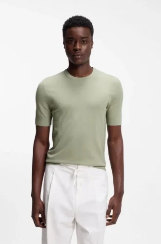 Knit sweater in a regular fit