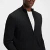 Knitted cardigan in virgin wool