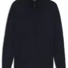 Knitted cardigan in virgin wool