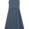 Knitted dress with satin skirt Knitted dress with satin skirt