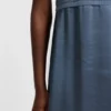 Knitted dress with satin skirt Knitted dress with satin skirt