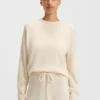 Knitted sweater in 100% cashmere