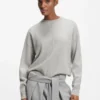 Knitted sweater in 100% cashmere