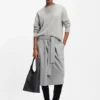 Knitted sweater in 100% cashmere