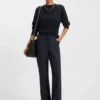 Knitted sweater in 100% cashmere