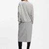 Knitted sweater in 100% cashmere