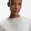 Knitted sweater in 100% cashmere