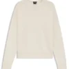 Knitted sweater in 100% cashmere