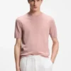 Knitted sweater in virgin wool