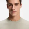 Knitted sweater in virgin wool
