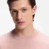 Knitted sweater in virgin wool