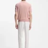 Knitted sweater in virgin wool