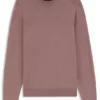 Knitted sweater in wool, silk, and cashmere