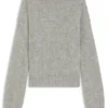 Knitted sweater with Happy HUGO badge