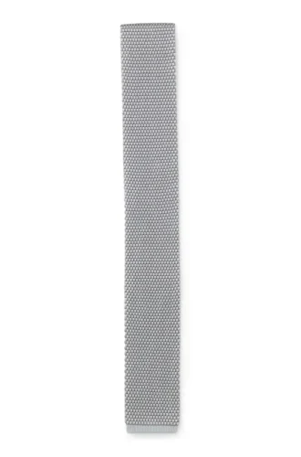 Knitted tie in silk