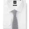 Knitted tie in silk