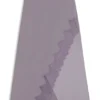 Lace-trim maxi skirt with wrap front