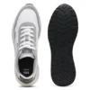 Lace-up sneakers in lightweight fabric with suede trims