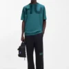 Large-logo T-shirt in cotton jersey