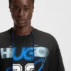 Layered-effect T-shirt in cotton jersey