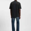 Layered-effect T-shirt in cotton jersey