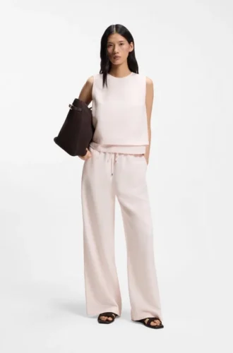 Layered top with open back