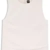 Layered top with open back