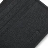 Leather billfold wallet with stacked-logo trim Leather billfold wallet with stacked-logo trim