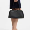 Leather bowling bag with Double B monogram Leather bowling bag with Double B monogram