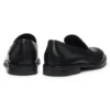 Leather loafers with Double B monogram trim Leather loafers with Double B monogram trim
