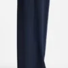 Leather loafers with square toe